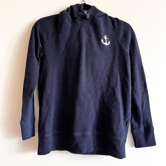J CREW RIBBED HOODIE 100% COTTON - Picture 3 of 7